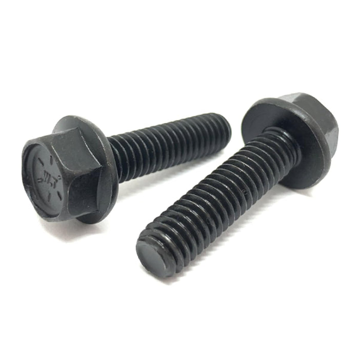 1/4-28x3/4" Grade 8 Hex Flange Frame Bolts Phos & Oil