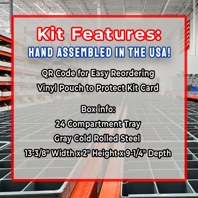 Metric Class 10.9 JIS Hex Flange Frame Bolts & Serrated Nuts Assortment M6-M10 402 PCS
