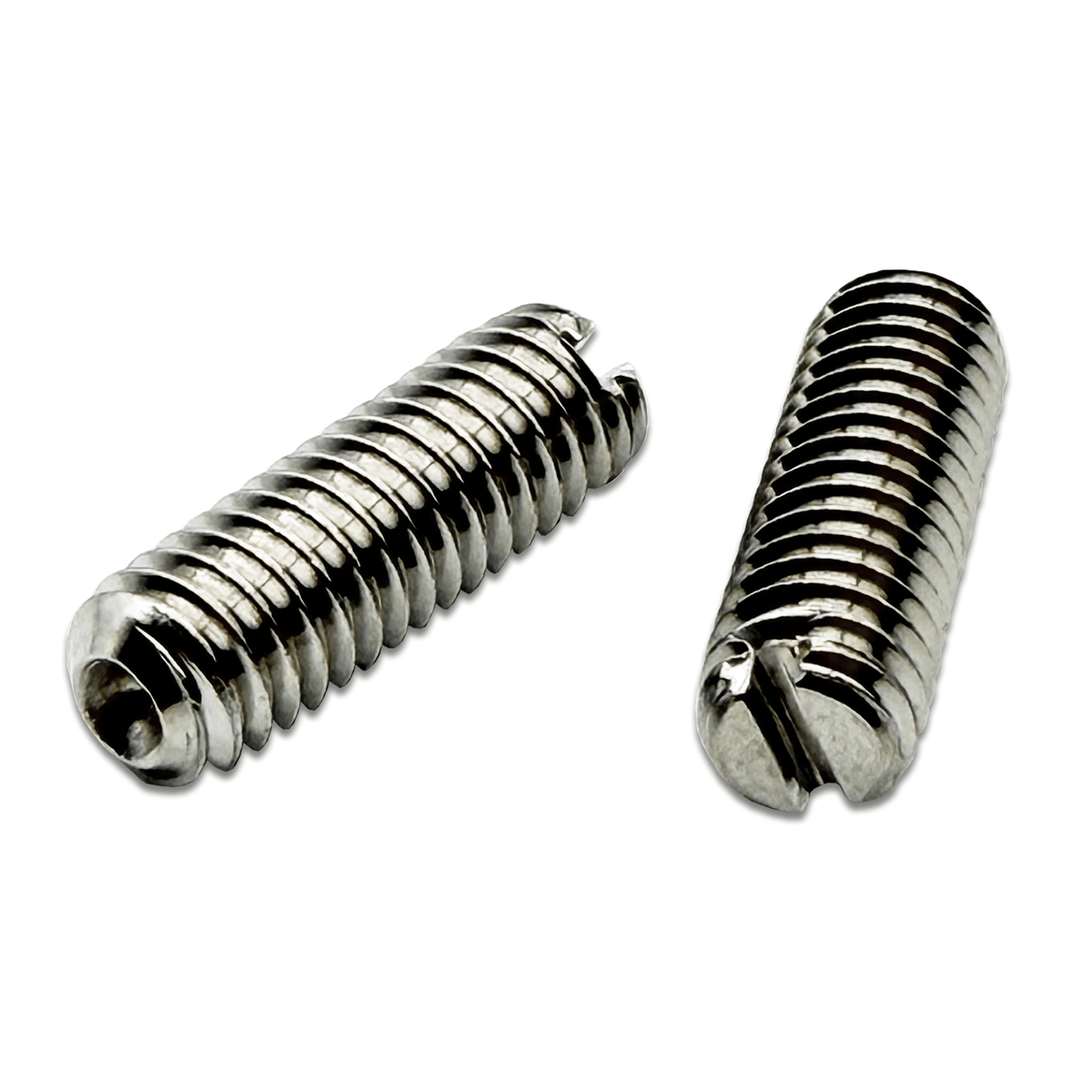 18-8 (304) Stainless Slotted Cup Point Set Screws