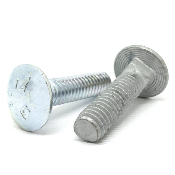 A307 Grade A Full Thread Carriage Bolts