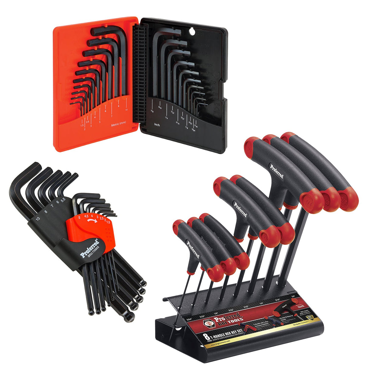 Key Set Tools Hex Key Sets — flangebolts.com