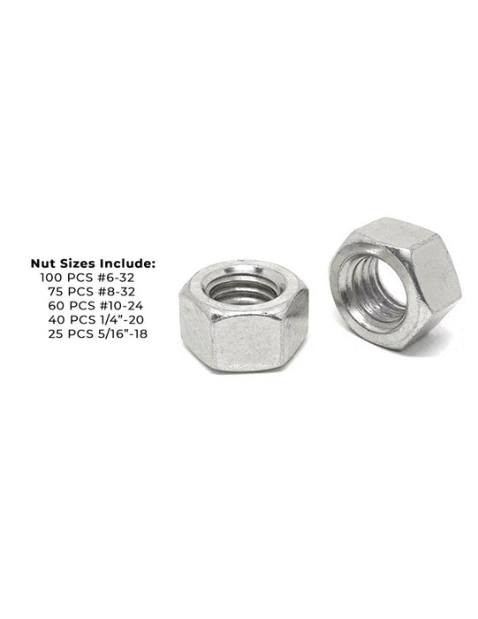 Inch Stainless Finished Hex Nuts