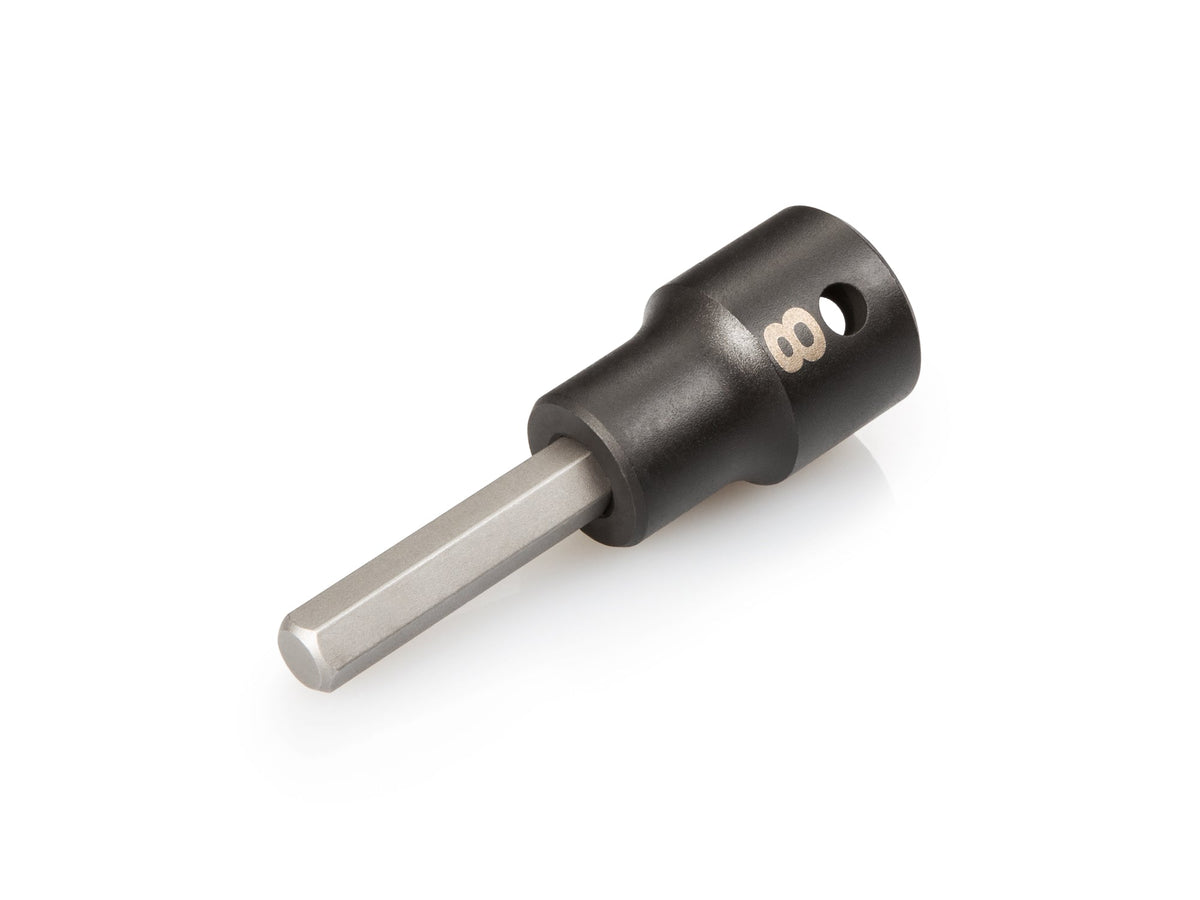1/2 Inch Drive x 8 mm Hex Impact Bit Socket