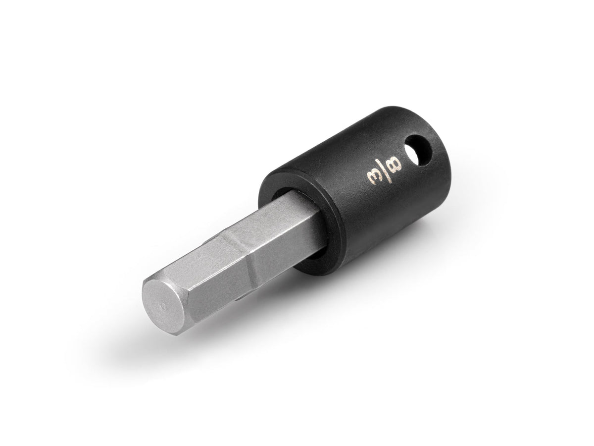 3/8 Inch Drive x 3/8 Inch Hex Impact Bit Socket