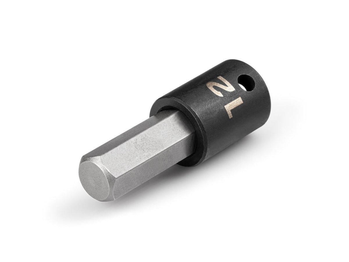 3/8 Inch Drive x 12 mm Hex Impact Bit Socket