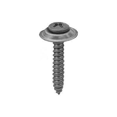 #8x1" Phillips Oval Head SEMS Tapping Screw, Type AB w/ Countersunk washer, Phosphate & Oil