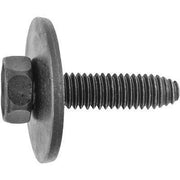 M6-1.0x25mm Hex Head SEMS Screw, Type CA, 24mm Washer, Phosphate & Oil