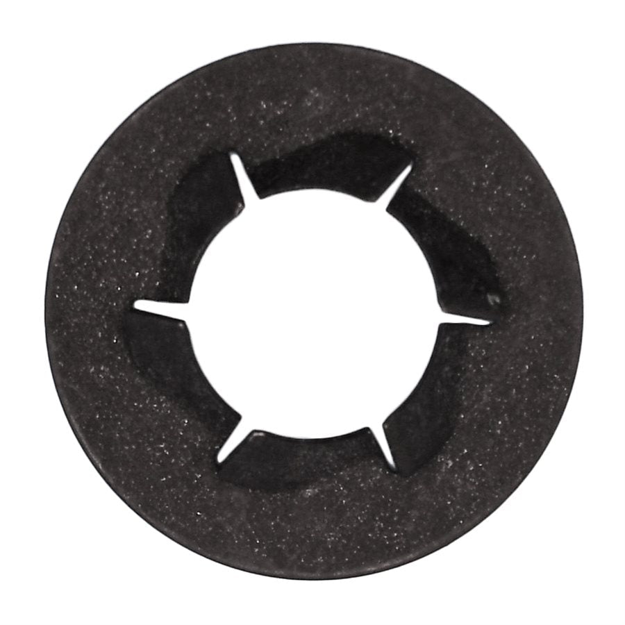 M10x1.5 Flat 6 Prong Push-On Bolt Retainer, Phosphate & Oil