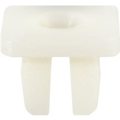 #10 White Nylon Nut, 13mm X 13mm Head