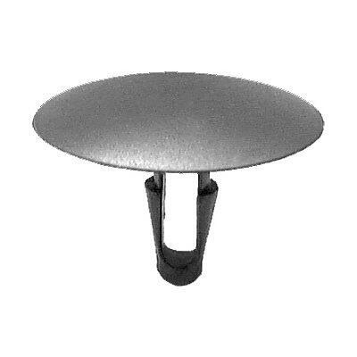 8mmx17mm Black Nylon Single Head Retaining Clip, 30mm Head