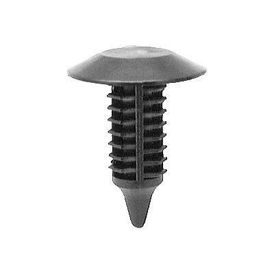 11/32"x7/8" Black Nylon Single Head Christmas Tree Retainer, 3/4" Head