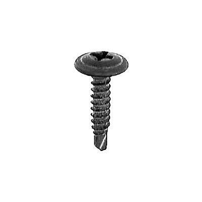 #8x3/4" Phillips Round Washer Head TEK Screw, 7/16" Washer, Phosphate