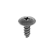 M5-2.12x15mm (#12) Phillips Truss Head Tapping Screw, Type A/AB, Black Phosphate