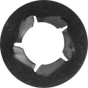 5/16"-18 Flat 5 Prong Push-On Bolt Retainer, Phosphate & Oil