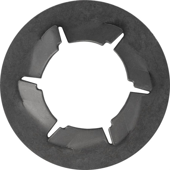 M12x1.75 Flat 6 Prong Push-On Bolt Retainer, Phosphate & Oil