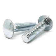 1/2-13x1-1/4" Grade 5 Round Head Square Neck Carriage Bolts Zinc
