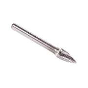 1/4" x 5/8" Tree Pointed End Carbide Bur 1/4 Shank