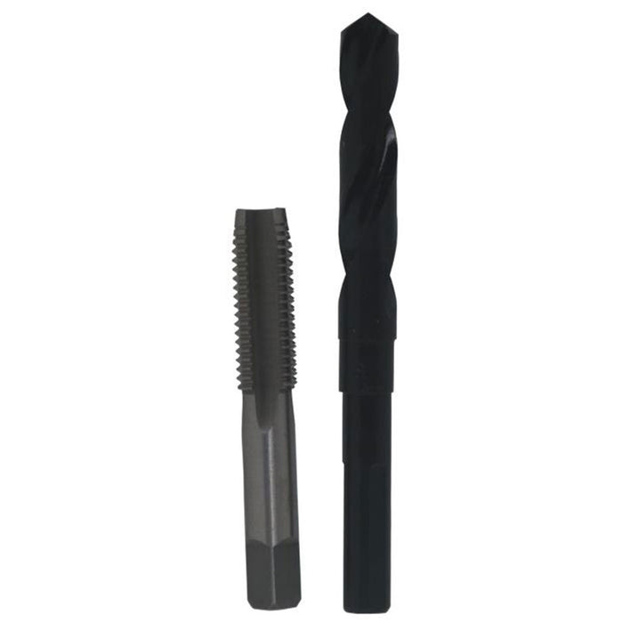 9/16"-12 HSS Plug Tap and 31/64" HSS Drill Bit