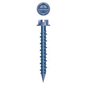 #3/16 Strong-Point Hex Washer Head 3/16 x 4, Hi-Low-Blue Ceramic