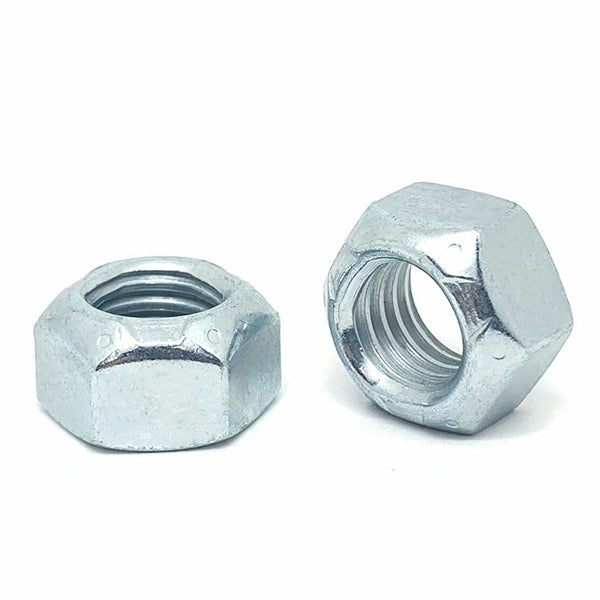 1/2"-20 Grade 8 Hex Prevailing Torque Top Lock Nuts Zinc