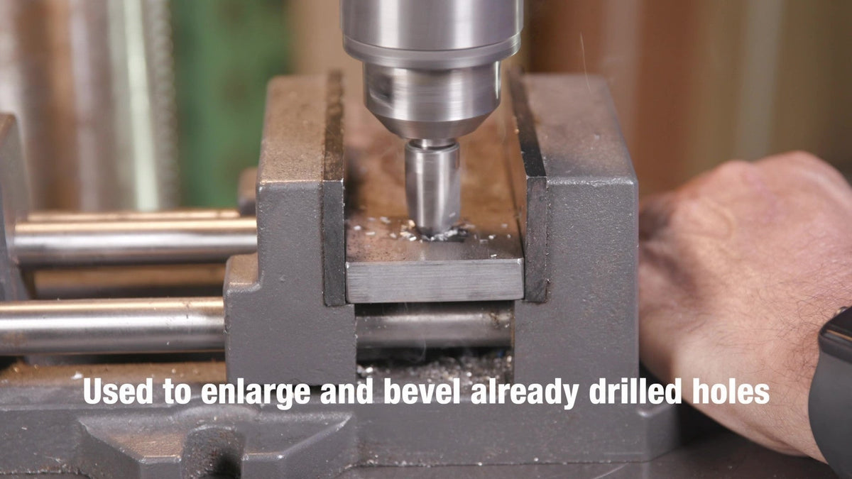 1/4"-100 HSS 3 Flute Center Reamer