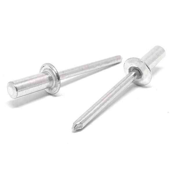 3/16" Dia 3/8" - 1/2" (68) Grip - Closed End Dome Head Blind Rivets Stainless/Stainless Steel Mandrel