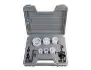 8 Piece Locksmith Bimetal Hole Saw Kit
