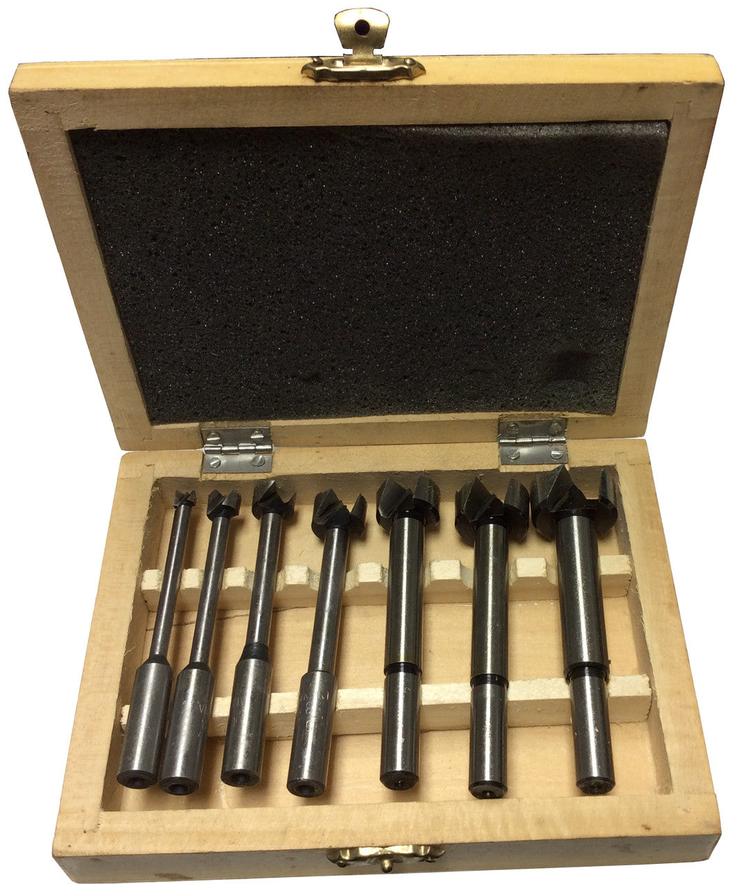 7 Piece Forstner Drill Bit Set