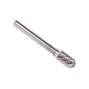 SC-4 7/16" X 1" Cylindrical Radius End Carbide Bur 1/4" Shank