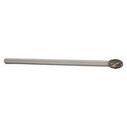 SE-1 1/4" X 3/8" X 6" Long Shank Oval Carbide Bur 1/4" Shank