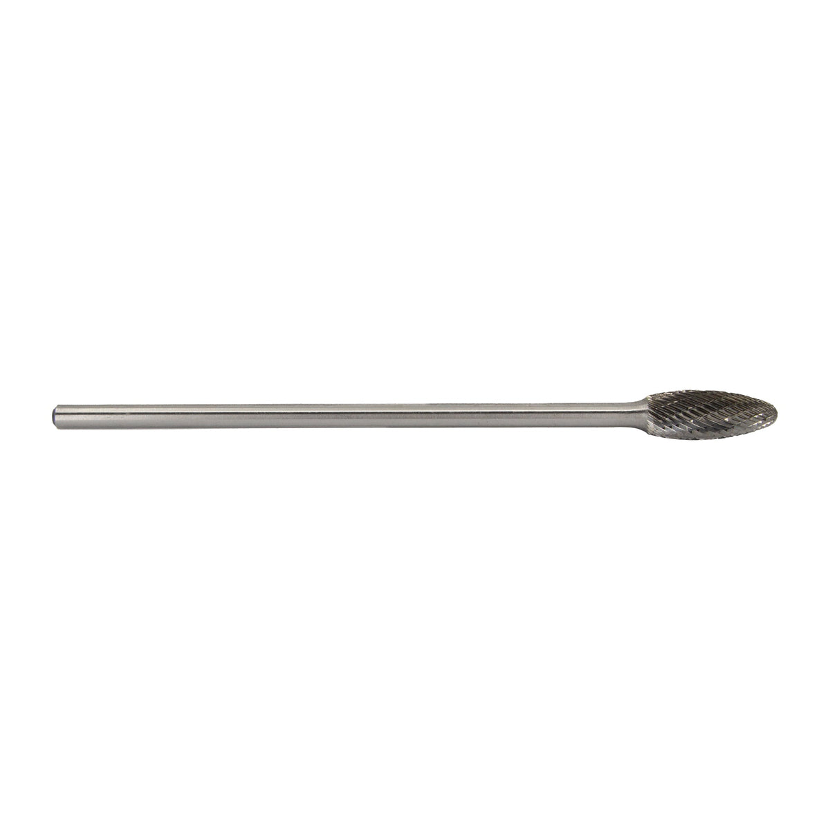 SH-5 1/2" X 1-1/4" 6" Long Shank Flame Carbide Bur 1/4" Shank