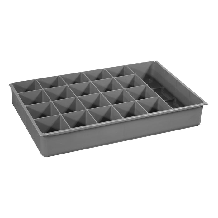 21 Hole Plastic Compartment Tray Insert