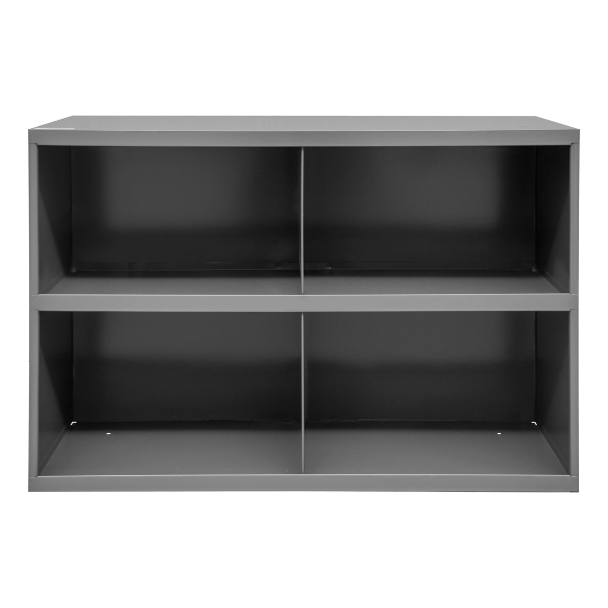 4 Hole Metal Divider Bin 12" Deep