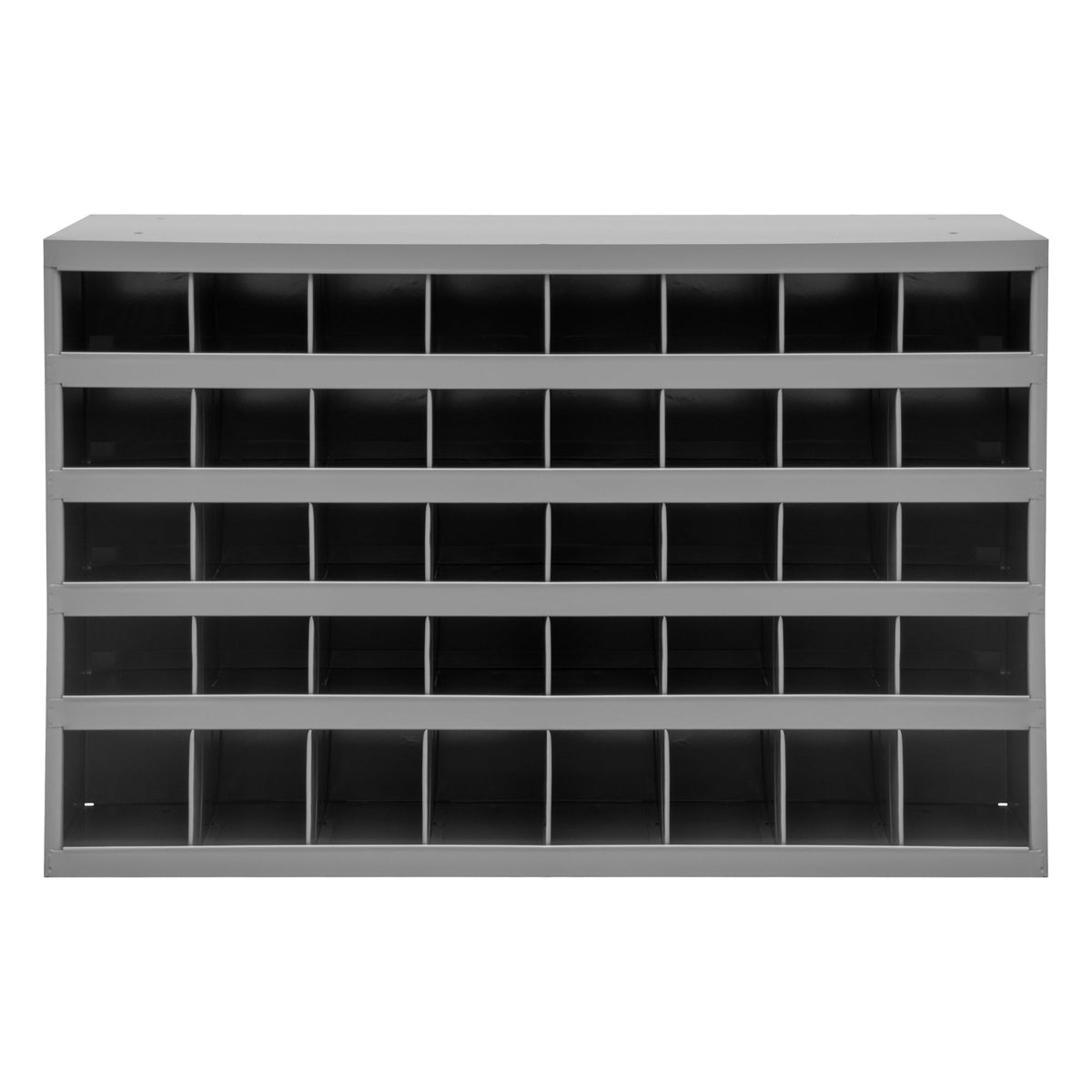 40 Hole Metal Divider Bin 12" Deep