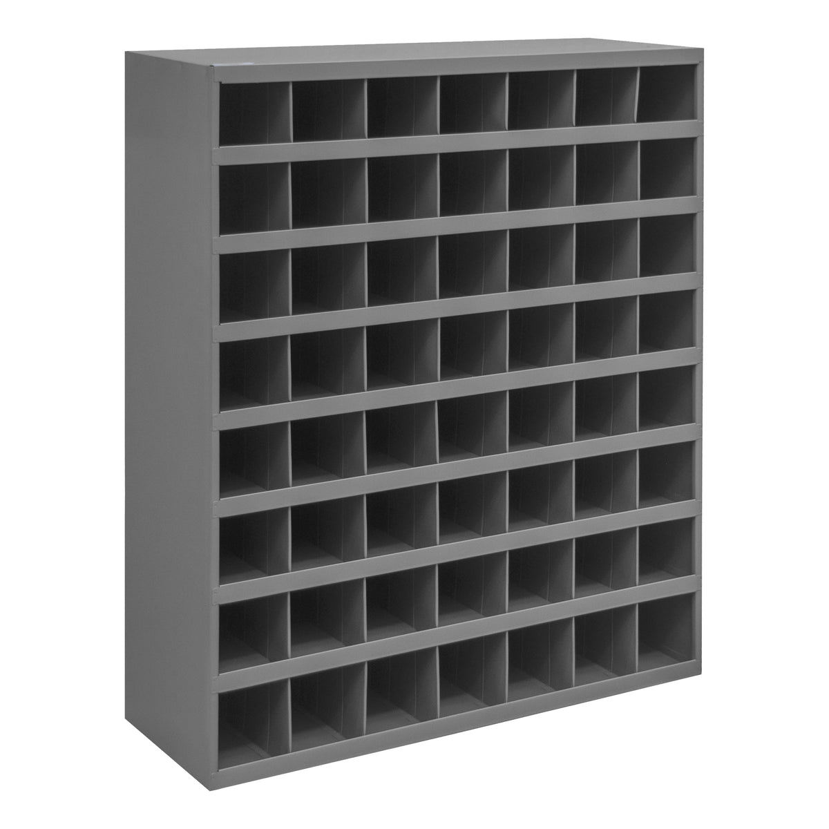 56 Hole Metal Divider Bin 12" Deep