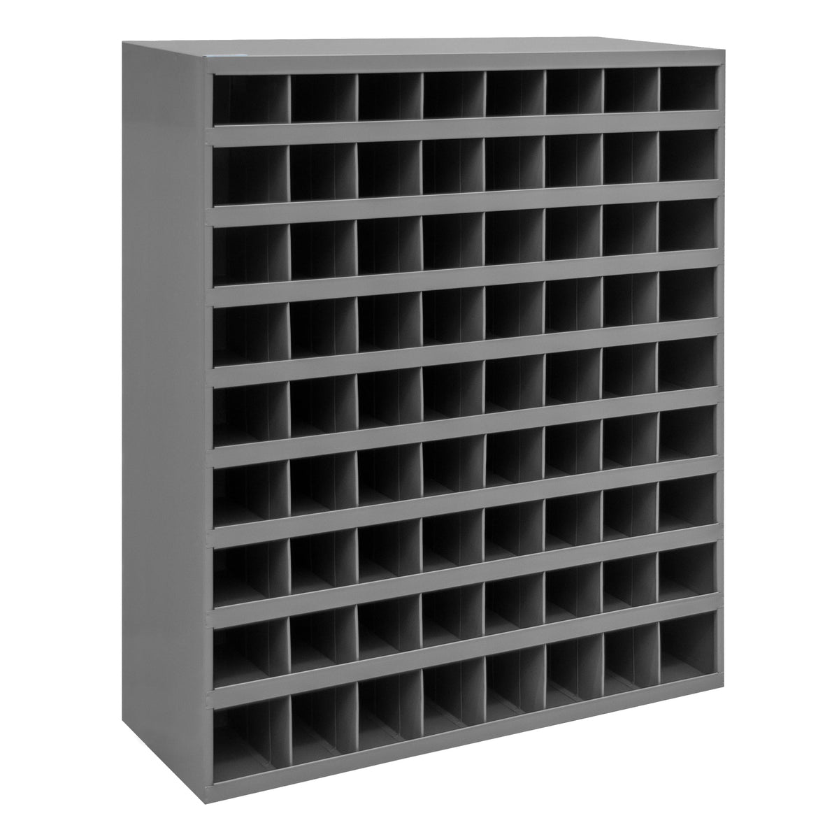 72 Hole Metal Divider Bin 12" Deep