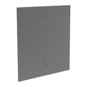Metal Hinged Door Set for 42" High Bins