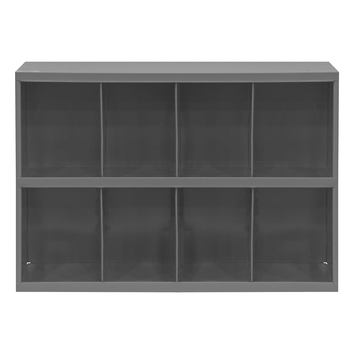 8 Hole Metal Divider Bin 9" Deep