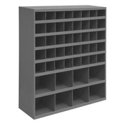 48 Hole Metal Divider Bin 12" Deep
