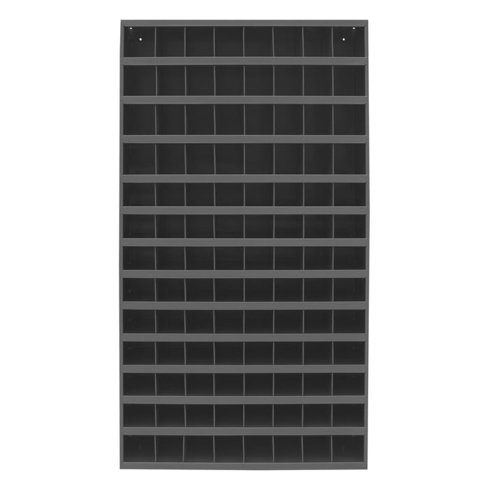 104 Hole Metal Divider Bin 12" Deep