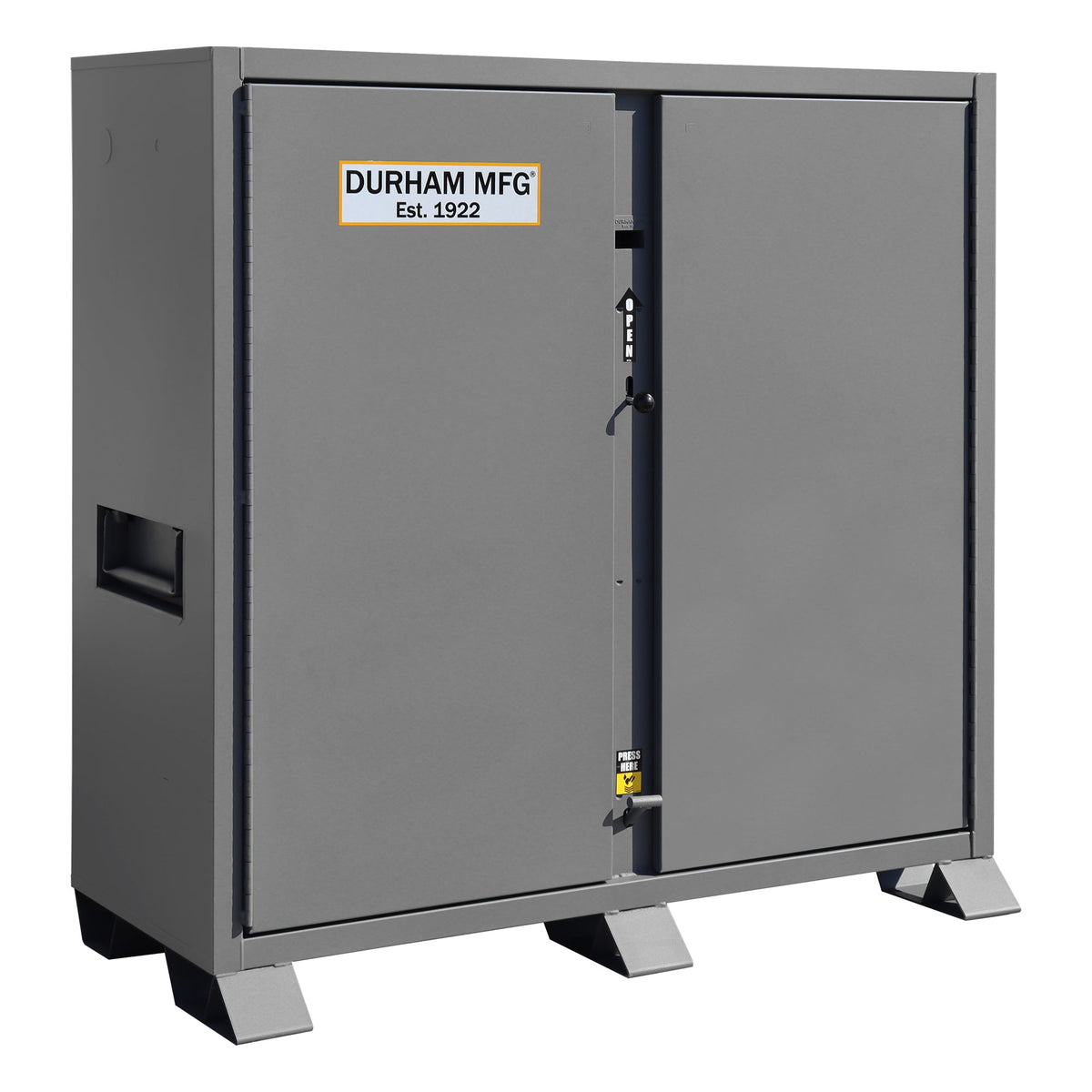 47.5ft³ Jobsite Storage Cabinet with 3 Shelves