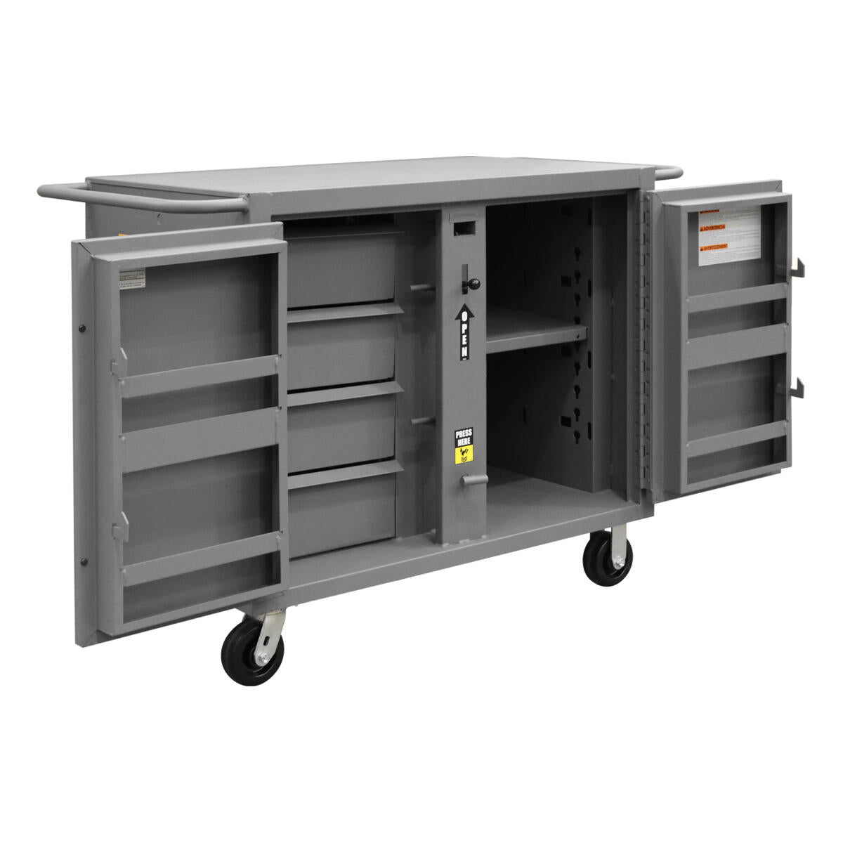 Mobile Jobsite Storage Cabinet