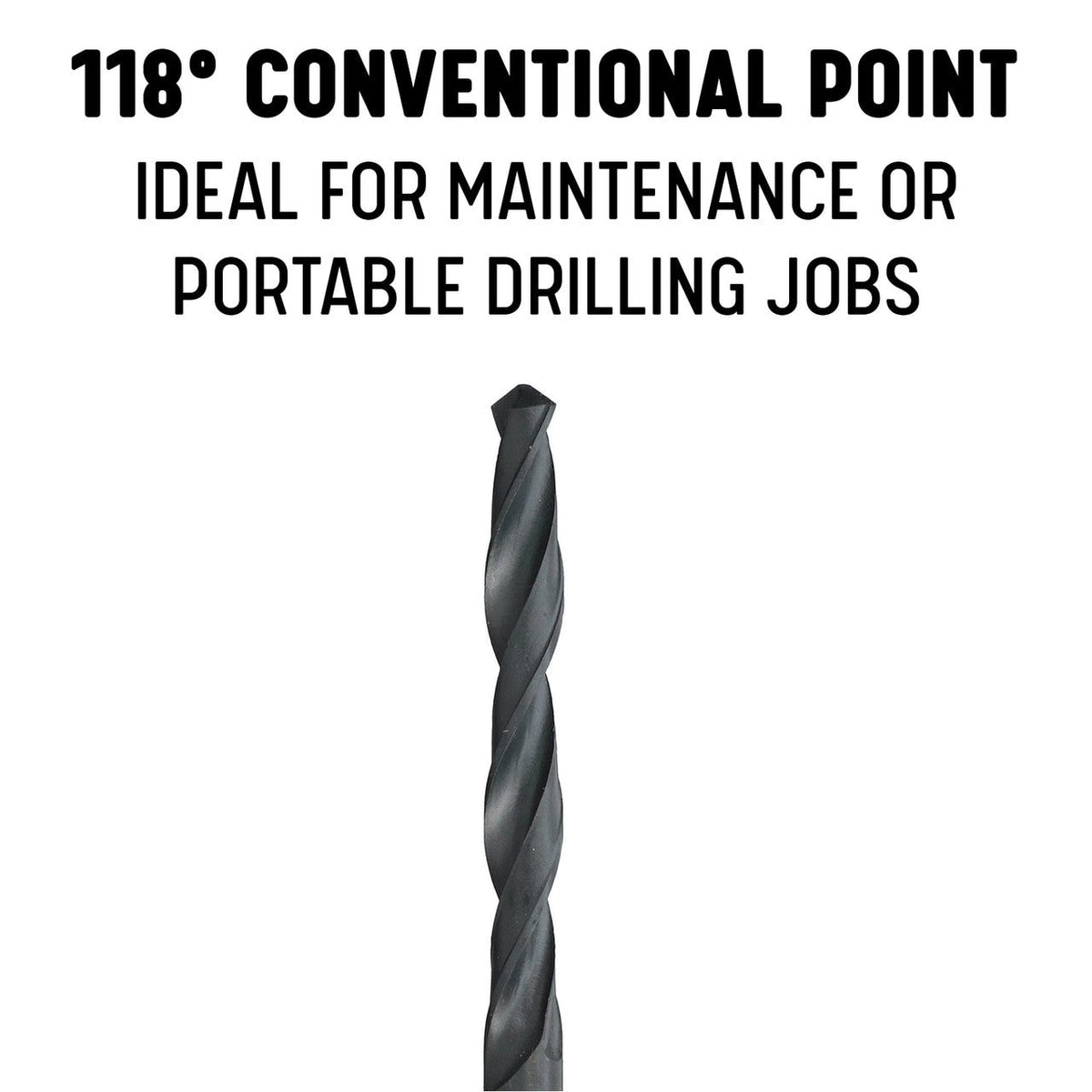 #1-6 Carbon Steel Spiral Flute Screw Extractor Set with Drills