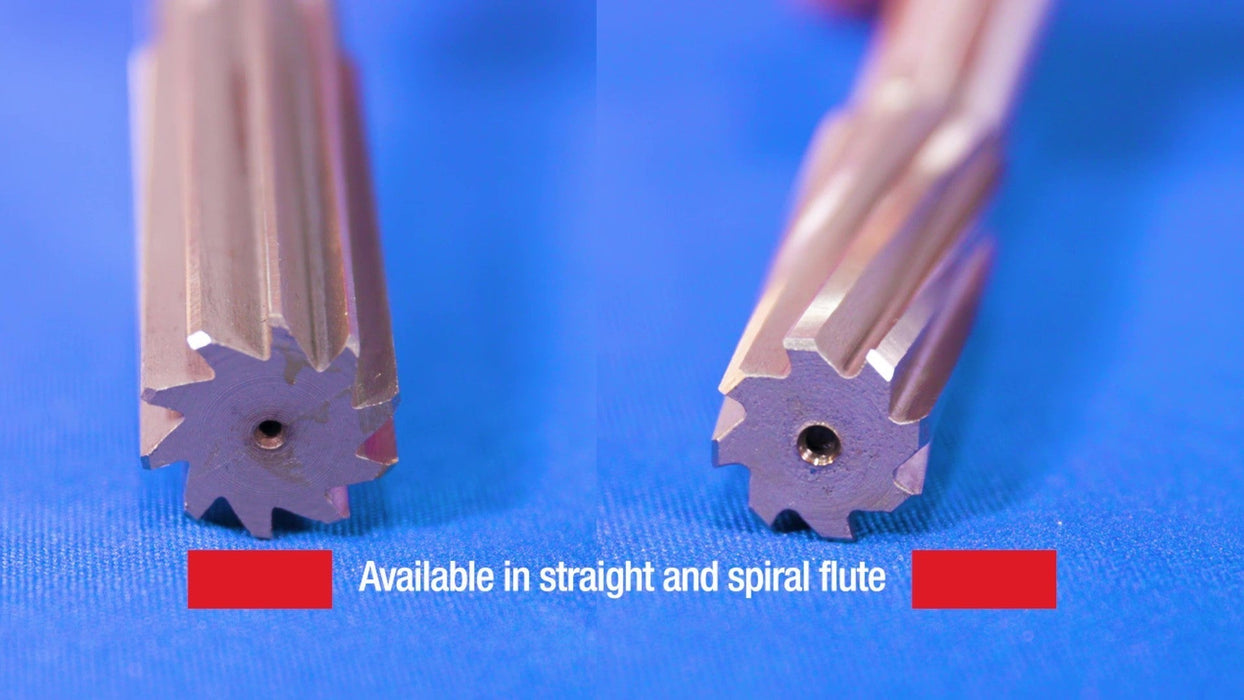 #59 HSS Straight Shank Straight Flute Chucking Reamer