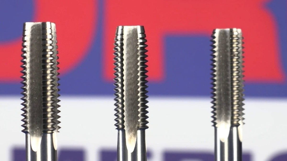 1-3/8"-12 UNF HSS Plug Tap and 1-19/64" HSS 1/2" Shank Drill Bit Kit