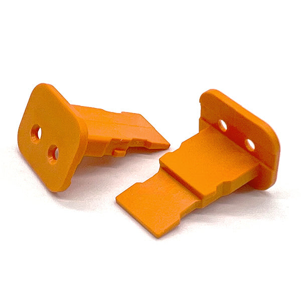 2 Pin Orange Wedgelock for DT Water Proof Connector Plug, Male