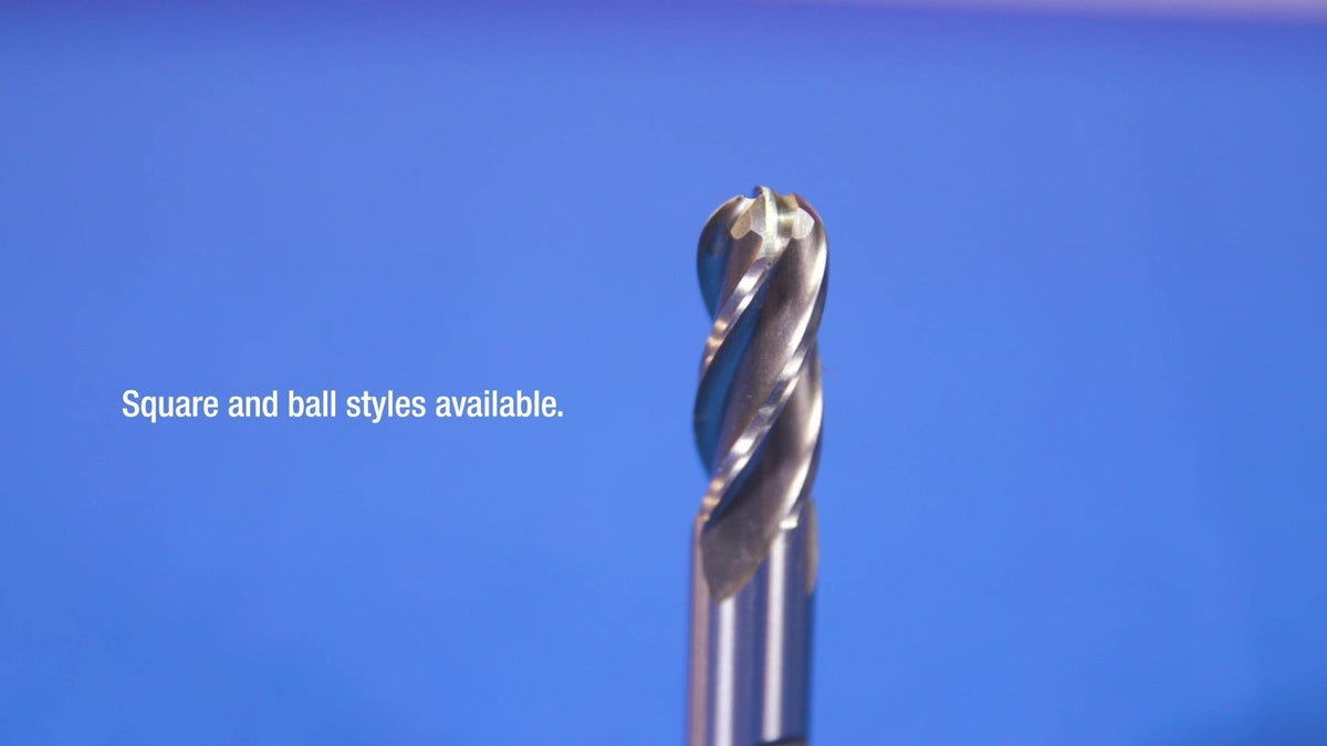 9/64" Carbide 2 Flute Single End End Mill