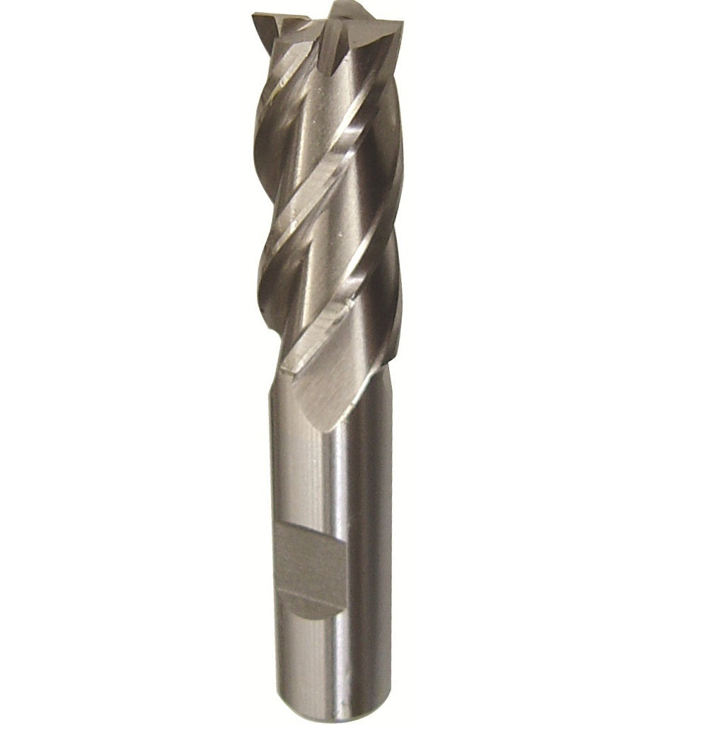 1-3/8" X 3/4" HSS 6 Flute Single End End Mill