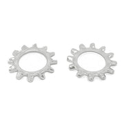 #12 410 Stainless Steel External Tooth Lock Washers