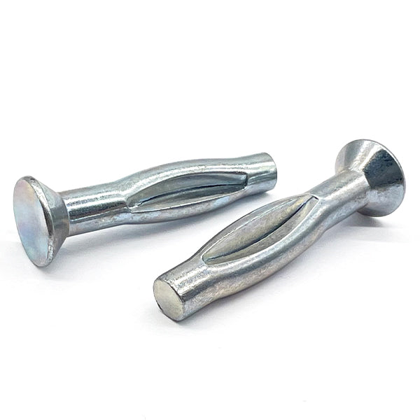 1/4"x1-1/2" Flat Head Split-Fast Anchors Zinc